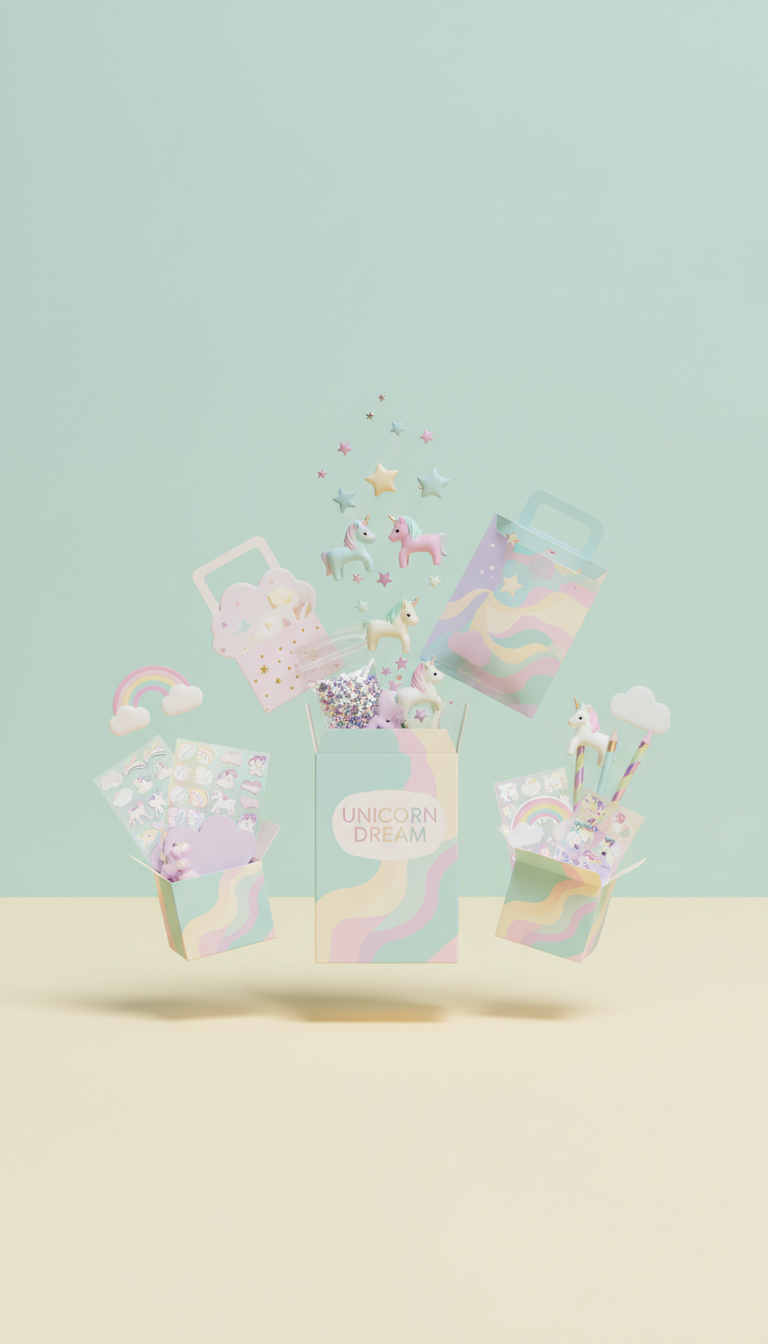 Unicorn Dream party favor kit