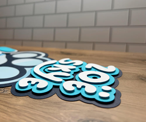 Bluey Cake Topper + Center Piece